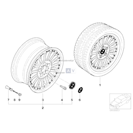 Oryginał BMW - 36110009631