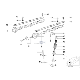 Gniazdo sprężyny dolne - 11341734714