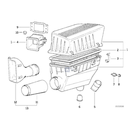 Filtr powietrza kpl. cyklon - 13711739556