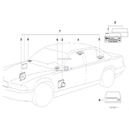 Oryginał BMW - 65129401221