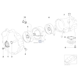 Kpl. podkładek dystansowych - 24201423112
