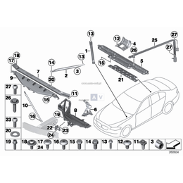 Oryginał BMW - 64537578707