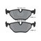 KLOCKI HAM. BMW T. 5 E39 2,0-4,4 95-04 EPAD