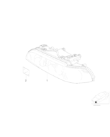 Reflektor prawy - 63126900198