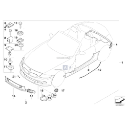 Oryginał BMW - 51190413069