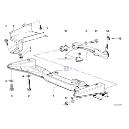 Belka przedniego zawieszenia - 31111121501