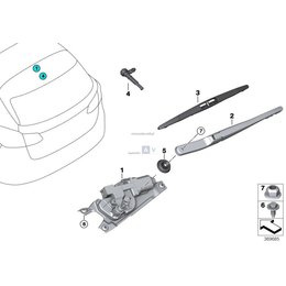 Oryginał BMW - 61627356220