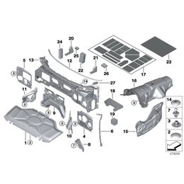 Oryginał BMW - 51487343218