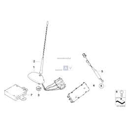 Oryginał BMW - 65206934303