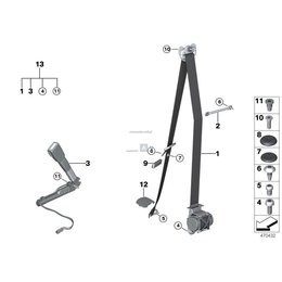 Oryginał BMW - 72117318326
