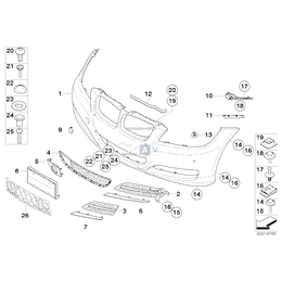 Oryginał BMW - 51110036839