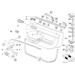 Oryginał BMW - 72127066747