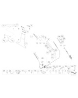 Obudowa słupka C tylna prawa - 51437918572