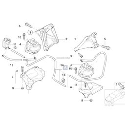 Rubber mounting - 22116770801