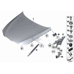 Element wykonawczy prawy - 51237290002