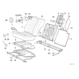 Zamek tylny prawy - 52201947738