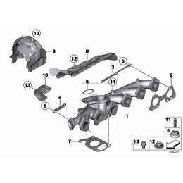 Kolektor wydechowy - 11627805454