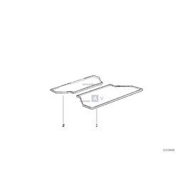 Wykładzina bagażnika - Oryginał BMW - 82269405373