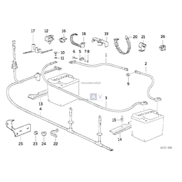 Kabel plus akumulatora - 12421737744