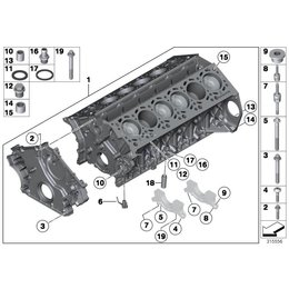 Oryginał BMW - 11117584776