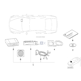 Oryginał BMW - 01220002663