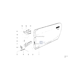 Zawias - 41516750000