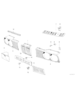 Zaślepka otworu lampy przeciwmgłowej - 51711933767