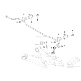 Stabilizator tylny - 33552229136