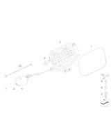 Siłownik pokrywy wlewu - 67116987637