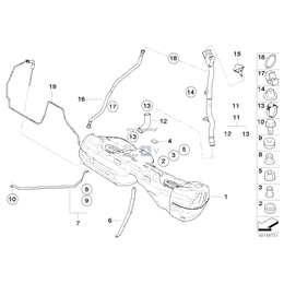 Oryginał BMW - 16117283802