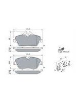 KLOCKI HAM. BMW P. E81/E87 03- Z AKCESORIAMI