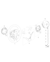 Osłona kierown. czarna/chrome pearlglos - 32346776659