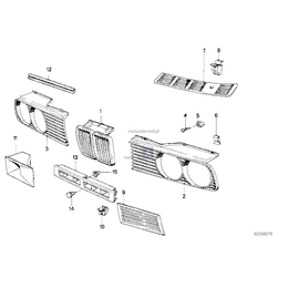 Zaślepka otworu lampy przeciwmgłowej - 51711933768