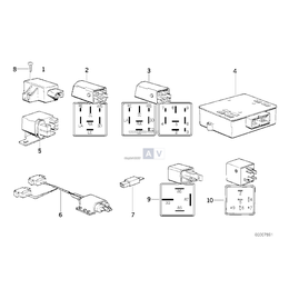 TRAILER TOWING MODULE - 61351378717