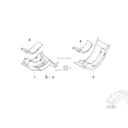 Oryginał BMW - 61136905504