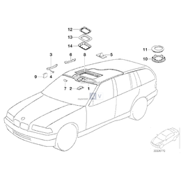 Osłona uchwytu - 51448173485