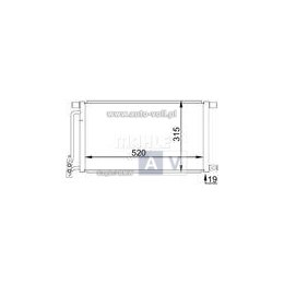 SKRAPLACZ KLIMATYZACJI BMW E46 318/20/30 D/XD 98-