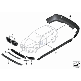 Oryginał BMW - 51117303768