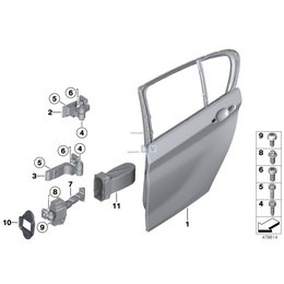 Oryginał BMW - 41007298513