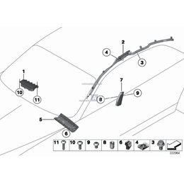 Oryginał BMW - 72127239717