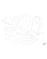 Poszycie oparcia sport., skóra, prawe - 52107278662