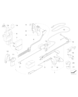 Kabel plus akumulatora - 61126904905
