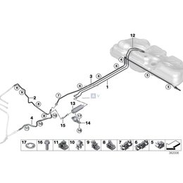 Oryginał BMW - 16117300623