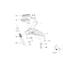 Podnóżek prawy - 46717654664