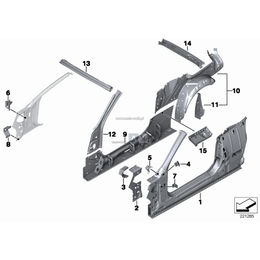 Oryginał BMW - 41107263699