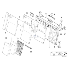 Element nośny wkładki - 52209113323