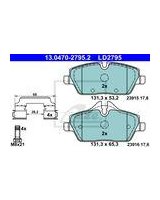 KLOCKI HAM. BMW P. 1/2 1,5-2,0 D 04- CERAMIC