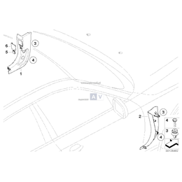 Oryginał BMW - 51437111185