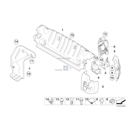 Osłona krawędzi ładunkowej - 51477124301