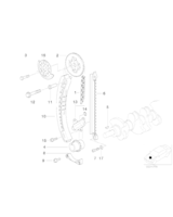 Pasuje tylko do stanu "A", Śruba sześciokątna - 11311727306